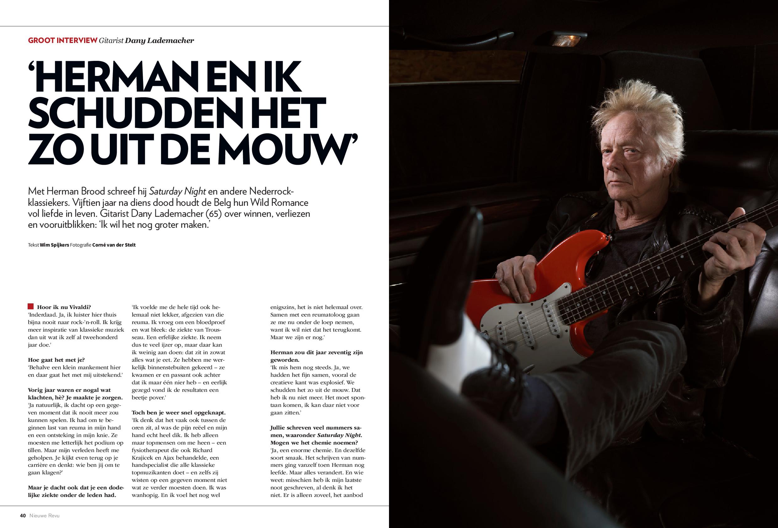 Dany Lademacher gaat door